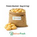 Bag of potatoes with 'DeliverFresh' 