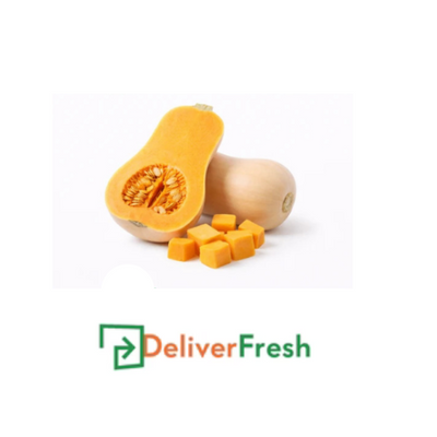 Pumpkin butternut and cubes with 'DeliverFresh' 