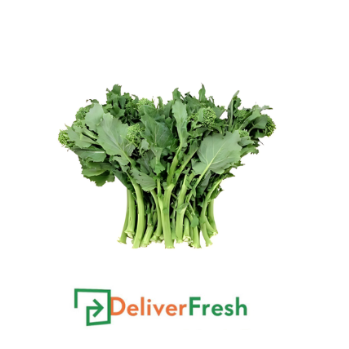 Bunch of green rapa with DeliverFresh 