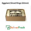 Eggplant Sliced Rings (10mm)