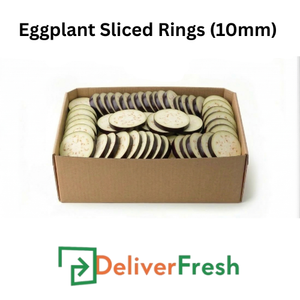 Eggplant Sliced Rings (10mm)