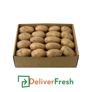 Box of Sebago potatoes with DeliverFresh 