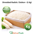 Shredded Radish / Daikon - (1 Kg)