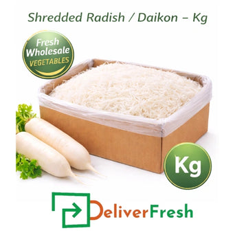 Shredded Radish / Daikon - Kg