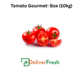 Tomatoes with a 'Deliver Fresh' 