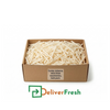 Box of turnip julienne with 'Deliver Fresh' 