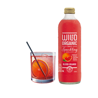 Blood Orange – Wild One Organic Sparkling Mineral Water