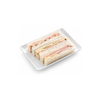 Artisan Ham & Cheddar Finger Sandwiches - (12 pieces)