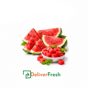 Watermelon with slices and cubes 
DeliverFresh