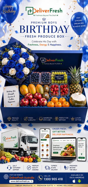 Premium Boys Birthday Fresh Produce Box
