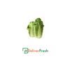 Two pieces of Wombok with DeliverFresh 