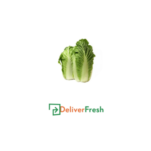 Two pieces of Wombok with DeliverFresh 