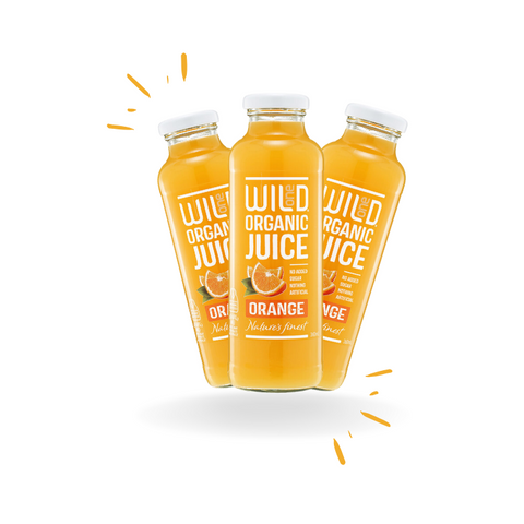 Wild One Organic Orange Juice 12 x 360ml