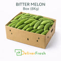 Fresh bitter melon box 8kg packed in carton, premium quality vegetables from DeliverFresh
