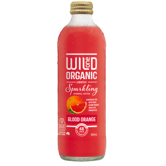 Blood Orange – Wild One Organic Sparkling Mineral Water