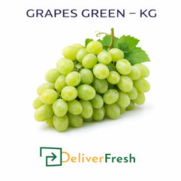Fresh green grapes sold per kg, premium quality fruit supplied by DeliverFresh wholesale fruit and vegetable suppliers in Melbourne