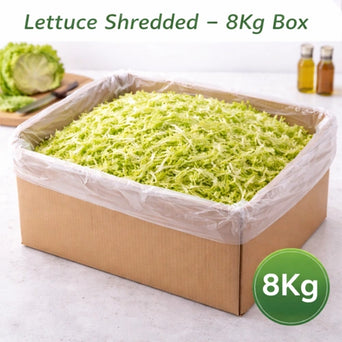 Lettuce Shredded – 8Kg Box