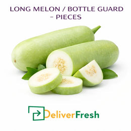 Fresh long melon bottle gourd pieces – DeliverFresh