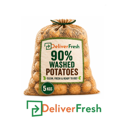 90% Washed Potatoes -Bag(5kg)