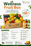 Wellness Fruit Box – Weekly Fresh Fruit & Organic Juice