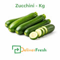 Fresh green zucchini premium quality by DeliverFresh